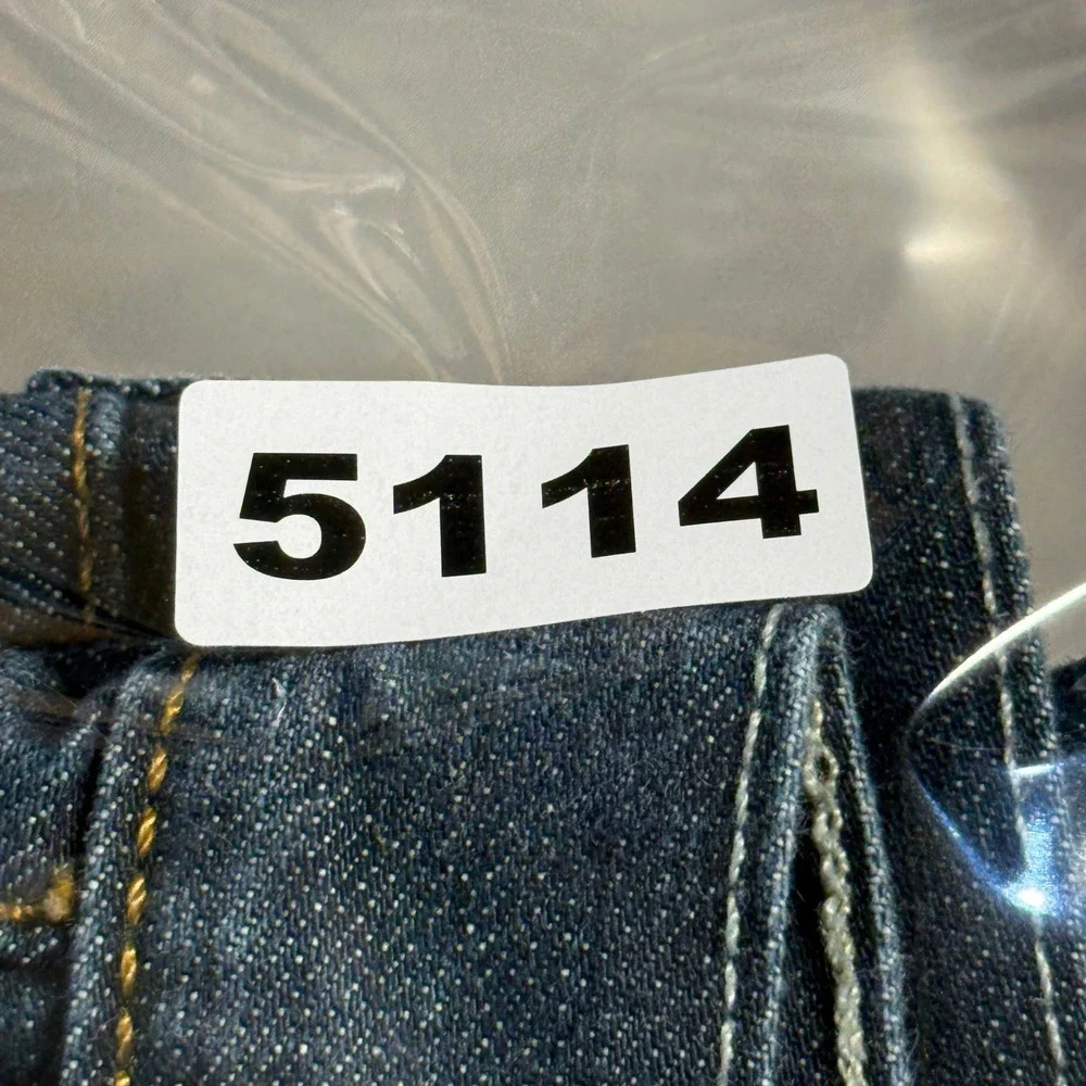 Levis 505 Regular Fit Jeans Mens 36x32 (Fits 37x31) Dark Wash Denim Pants